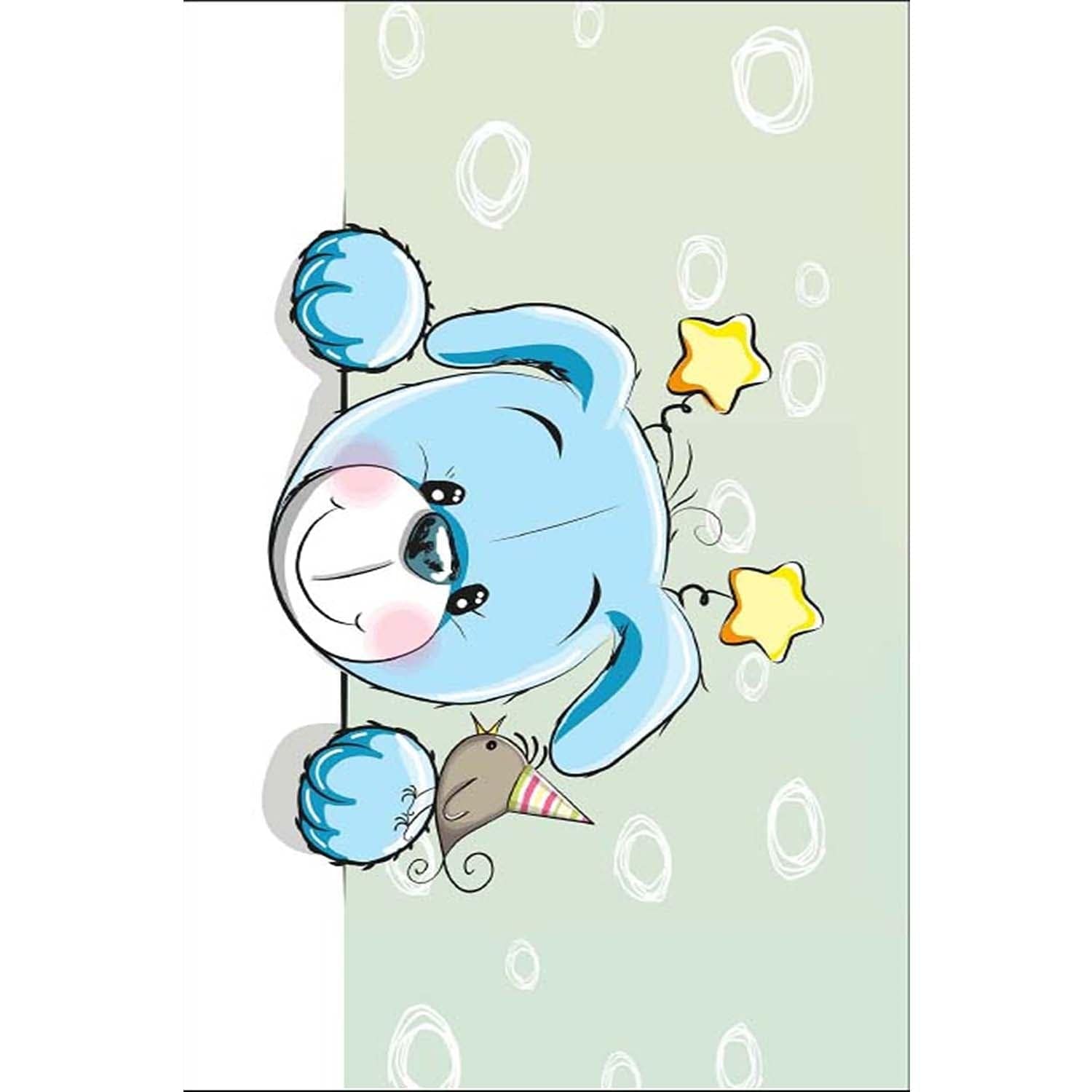 Covor pentru copii din poliester, Koller 531 Multicolor (1)