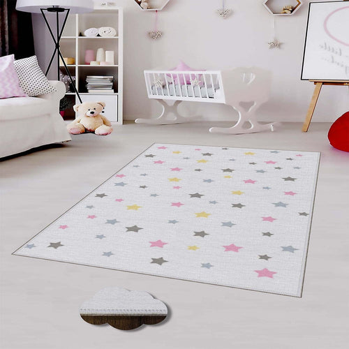 Covor pentru copii din poliester, Platmani 580 Multicolor