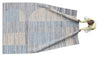 Bhadohi Covor tesut manual din lana, vascoza si bumbac, imprimare manuala, Zara ZR-387 Multicolor