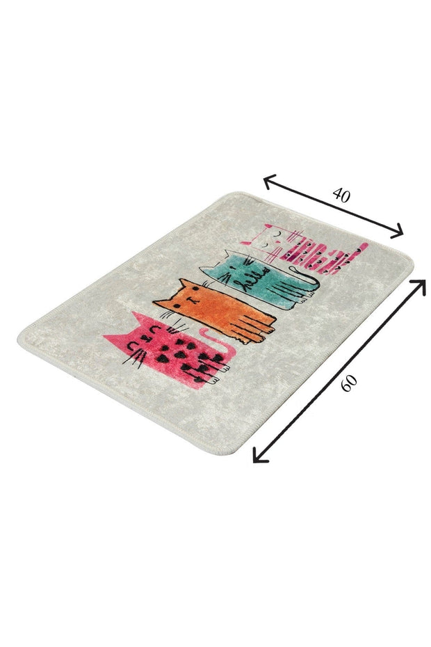 Covoras pentru baie Baby Cats Multicolor, 40 x 60 cm (4)