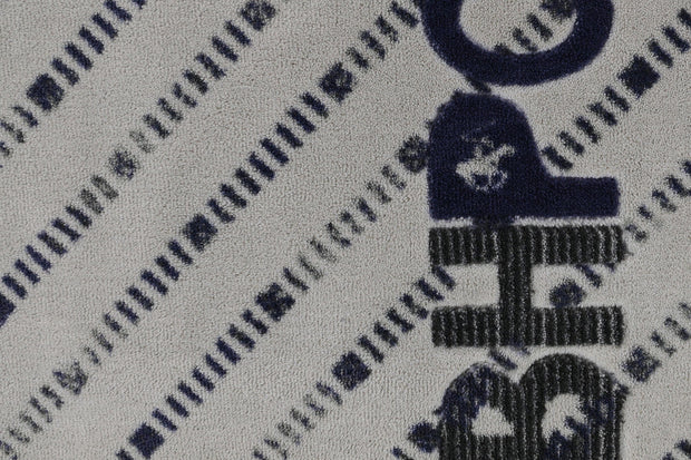 Covoras pentru baie Beverly Hills Polo Club 309 Gri / Bleumarin, 57 x 100 cm (2)