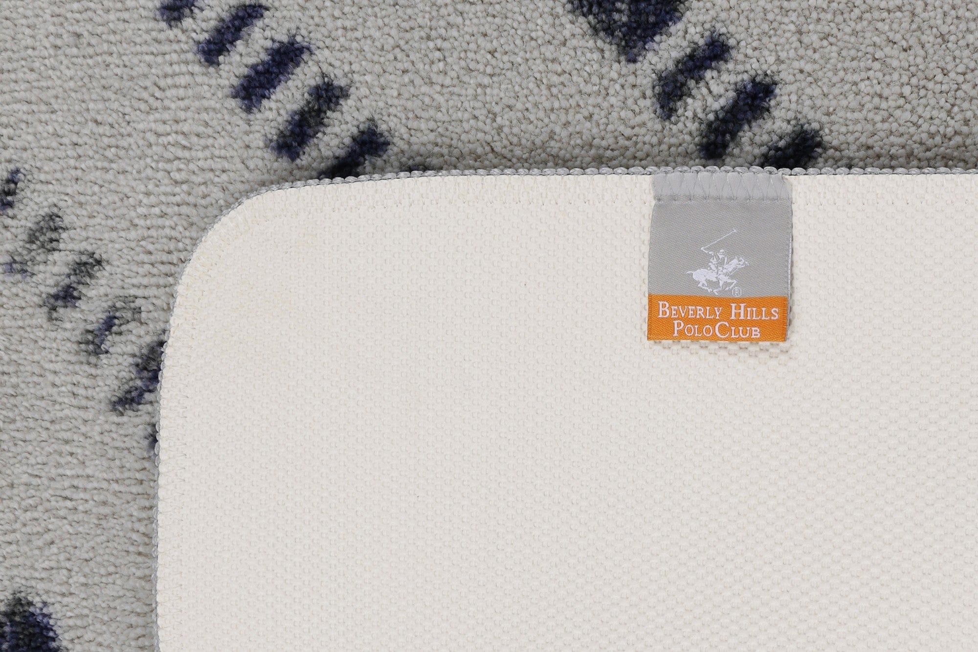 Covoras pentru baie Beverly Hills Polo Club 309 Gri / Bleumarin, 57 x 100 cm (5)