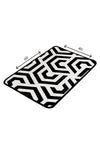 Covoras pentru baie Line Alb / Negru, 40 x 60 cm (2)