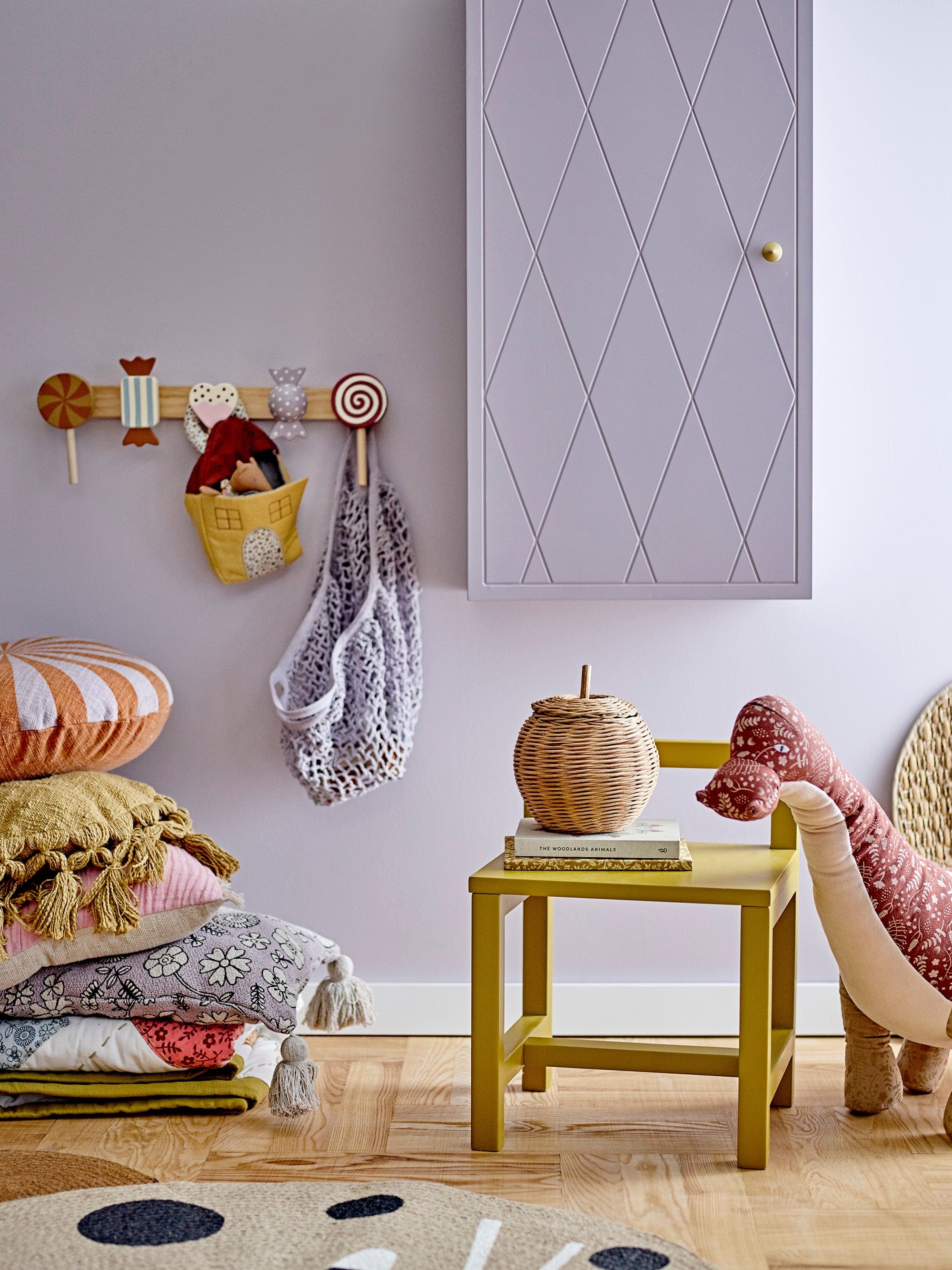 Cuier suspendat din lemn, Rudy Maro, l42xA7xH14 cm (3)