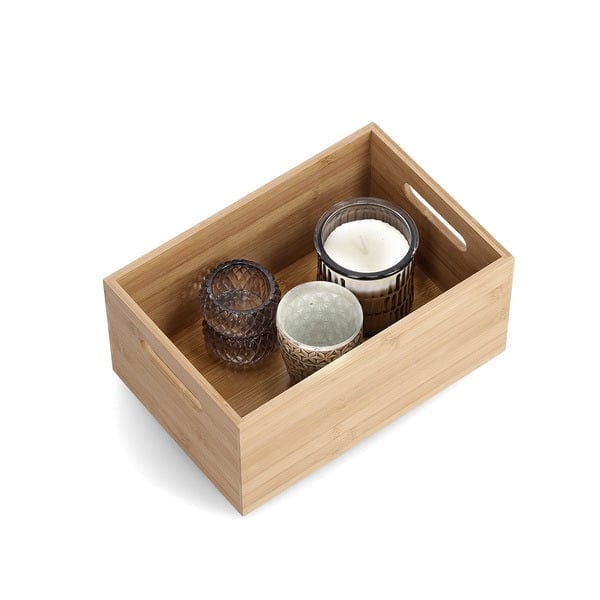 Cutie pentru depozitare, din bambus, Bamboo Rectangle Small Natural, L30xl20xH14 cm (1)