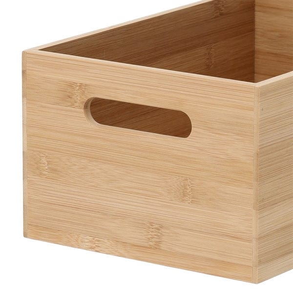 Cutie pentru depozitare, din bambus, Bamboo Rectangle Small Natural, L30xl20xH14 cm (3)