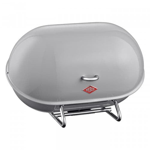 BFSummer Cutie pentru paine, din metal, Single Breadboy Gri, l34xA23xH21 cm