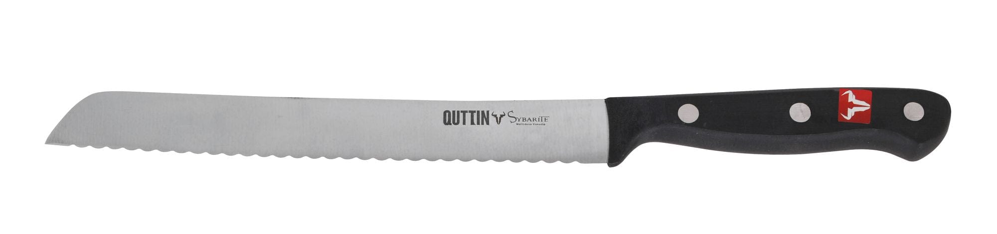 Inde Soler Hispania Cutit pentru paine din otel indoxidabil, 20 cm, Sybarite Negru / Argintiu