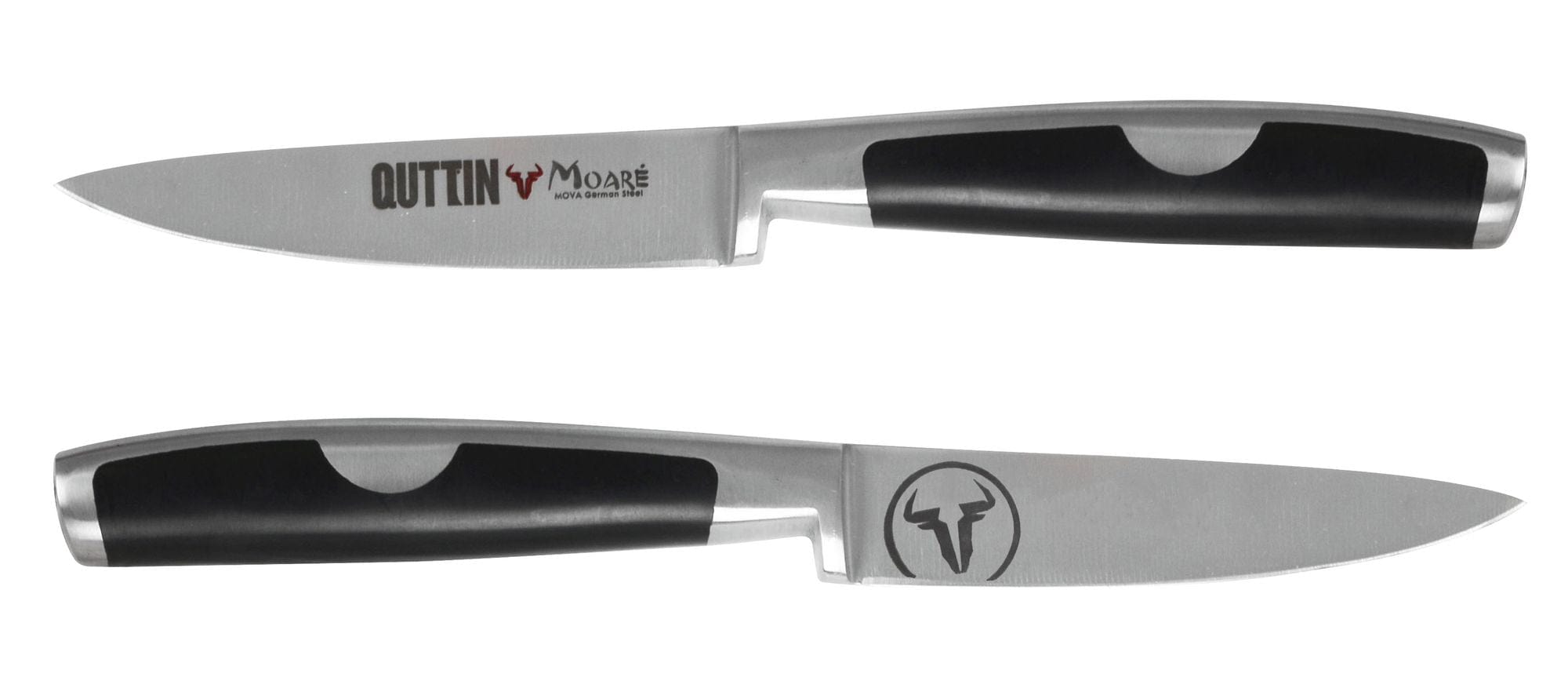 Inde Soler Hispania Cutit universal din otel indoxidabil, 10,5 cm, Moare Negru / Argintiu