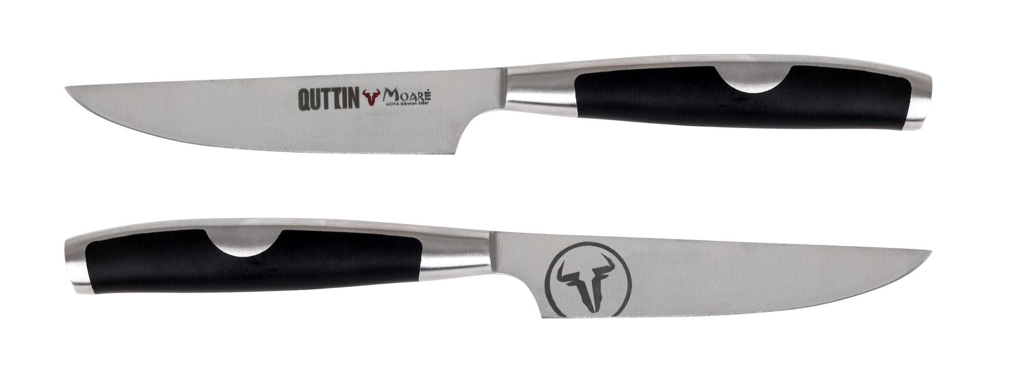 Inde Soler Hispania Cutit universal din otel indoxidabil, 12 cm, Moare Negru / Argintiu