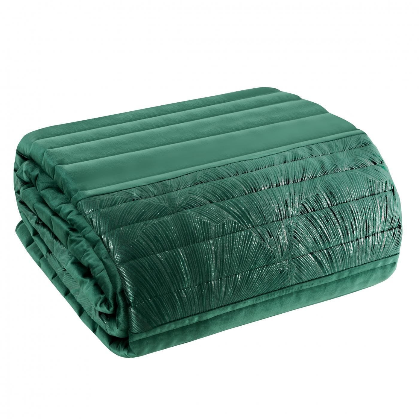 ERFRNY-QUILT-COVER-FRIDA-DARK-GREEN