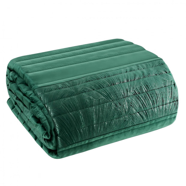 ERFRNY-QUILT-COVER-FRIDA-DARK-GREEN