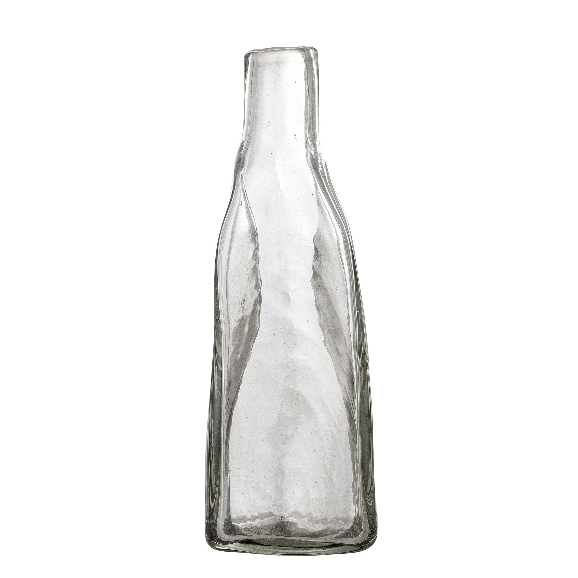 Bloomingville Decantor din sticla, Lenka Transparent, 500 ml, L8xl8xH24 cm