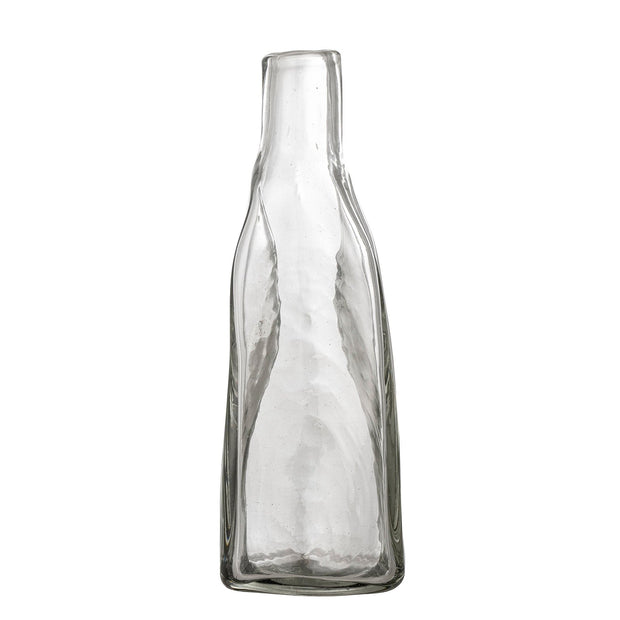 Bloomingville Decantor din sticla, Lenka Transparent, 500 ml, L8xl8xH24 cm