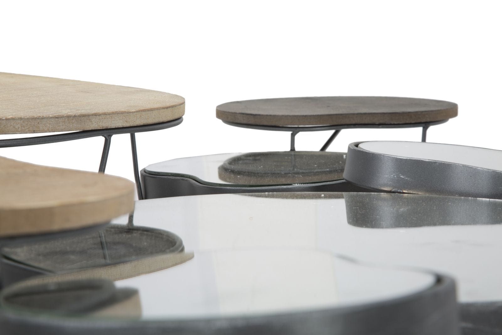 Decoratiune cu oglinda Quoxy Multicolor, 118 x 82,5 cm (5)