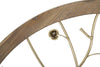 Decoratiune de perete din lemn si metal Albero Natural, Ø80xH5,5 cm (3)