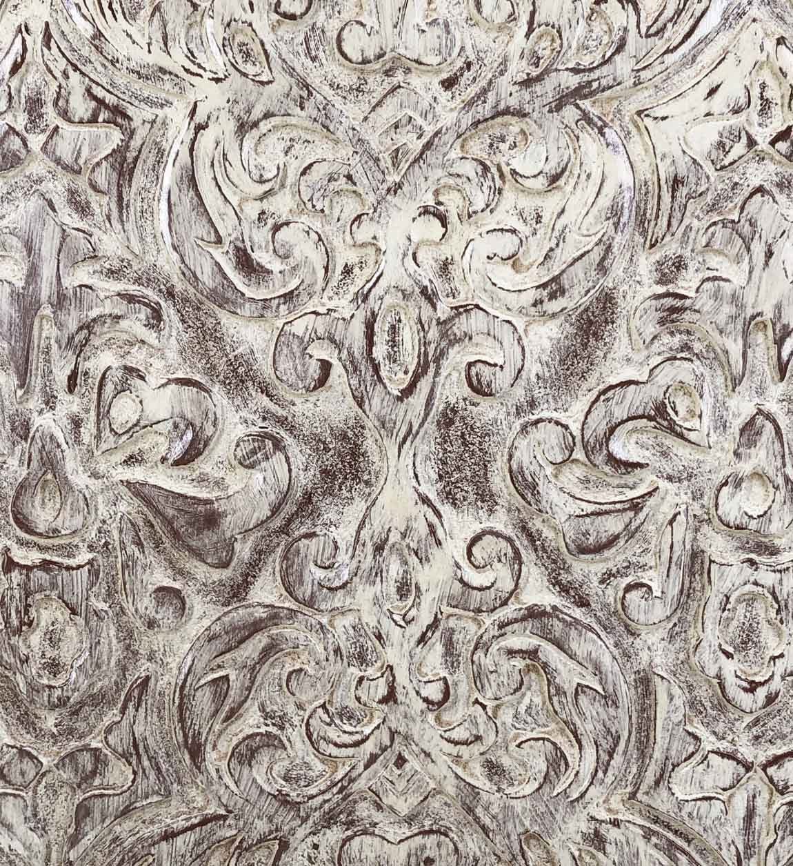 Decoratiune de perete din MDF Bleached Rabat, l56xA4xH122 cm (2)