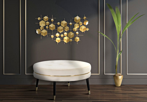 Mauro Ferretti Decoratiune de perete din metal, Abstract Multicolor, l90,5xA3,5xH50 cm