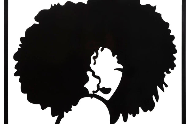 Decoratiune de perete din metal, Afef Multicolor, l60xA1,3xH80 cm (1)