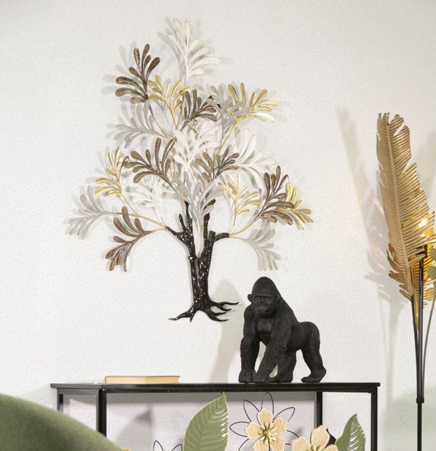 Decoratiune de perete din metal, Albero Lixy Multicolor, l97,2xA8,9xH100,3 cm (4)