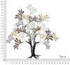 Decoratiune de perete din metal, Albero Lixy Multicolor, l97,2xA8,9xH100,3 cm (5)