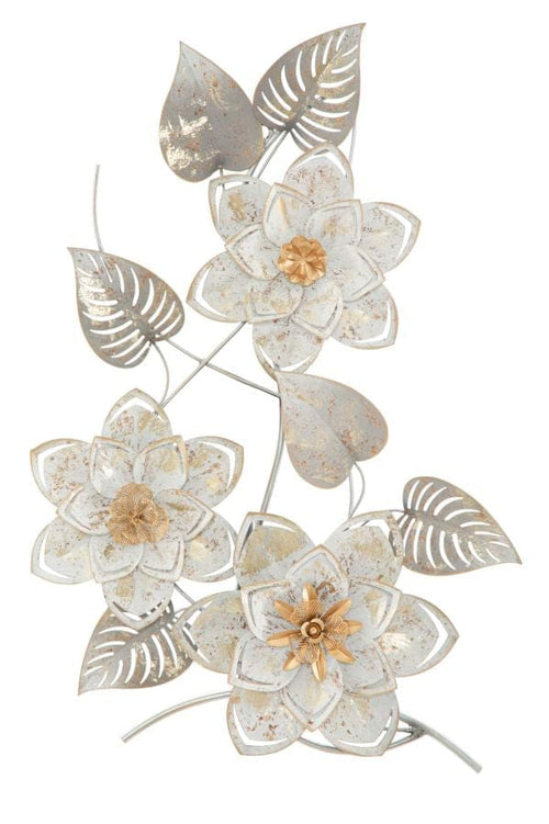 Decoratiune de perete din metal, Artic Multicolor, l39xA5,5xH67,5 cm