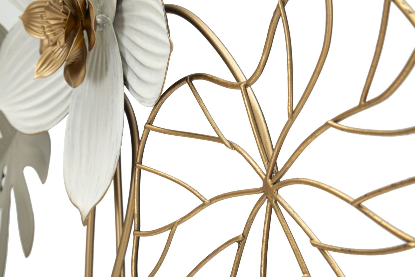 Decoratiune de perete din metal, Bouq Multicolor, l71xA4xH96,5 cm (3)