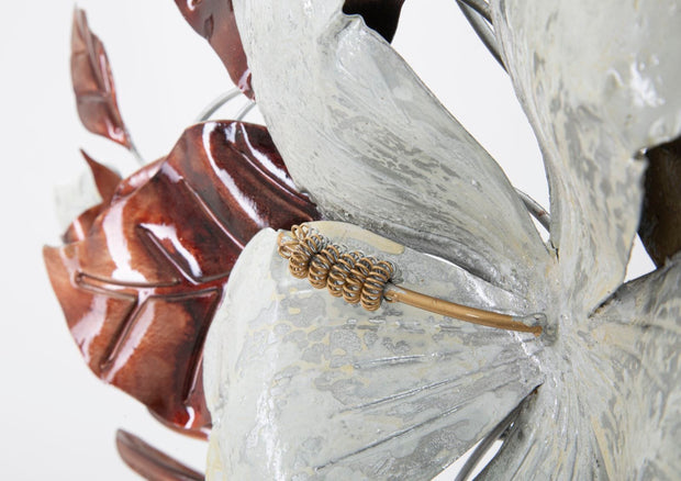 Decoratiune de perete din metal, Bouquet Multicolor, l83xA8,5xH55 cm (2)