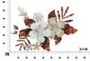 Decoratiune de perete din metal, Bouquet Multicolor, l83xA8,5xH55 cm (5)