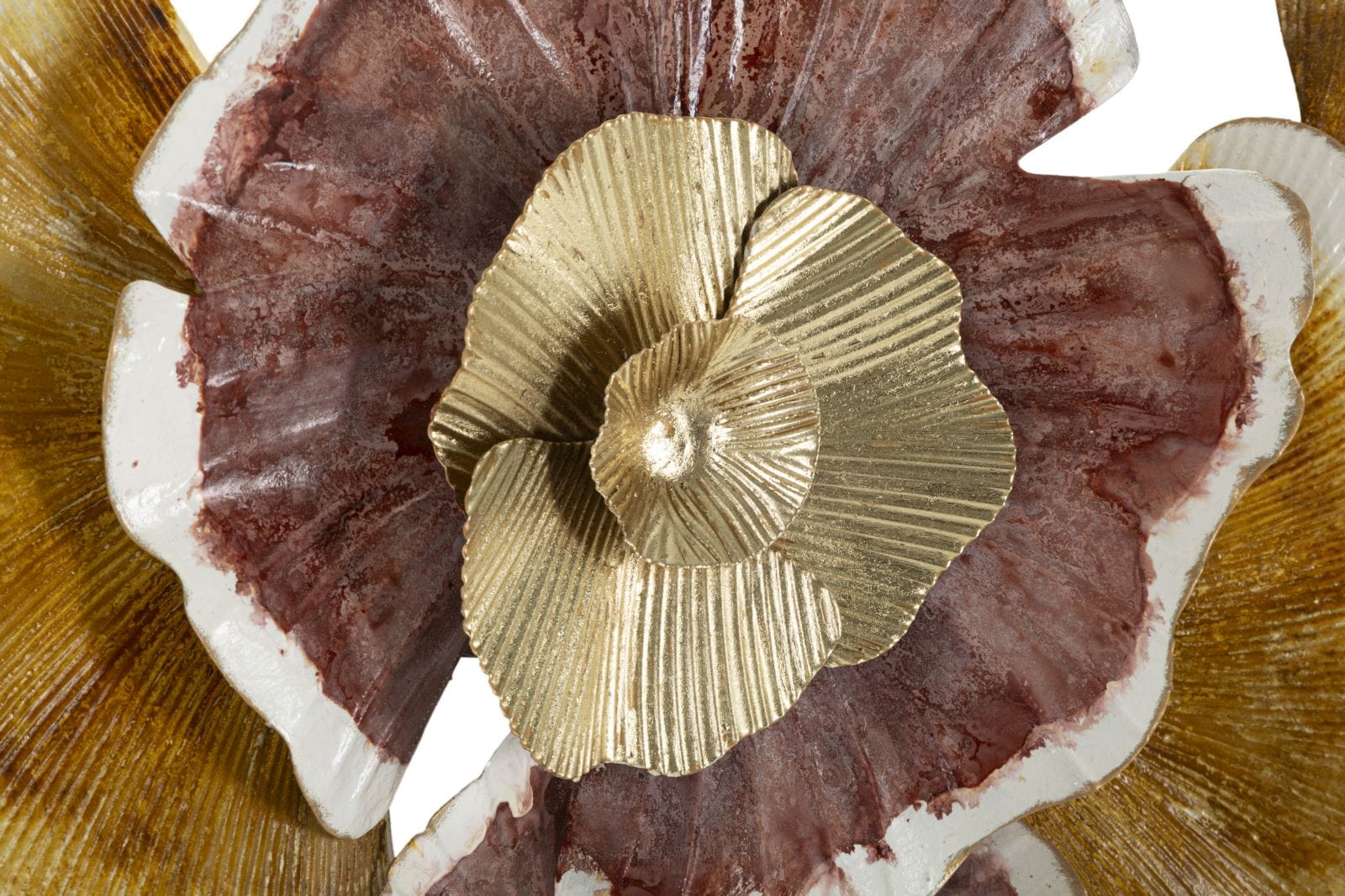 Decoratiune de perete din metal, Clow Multicolor, l92,1xA8,3xH51,4 cm (1)