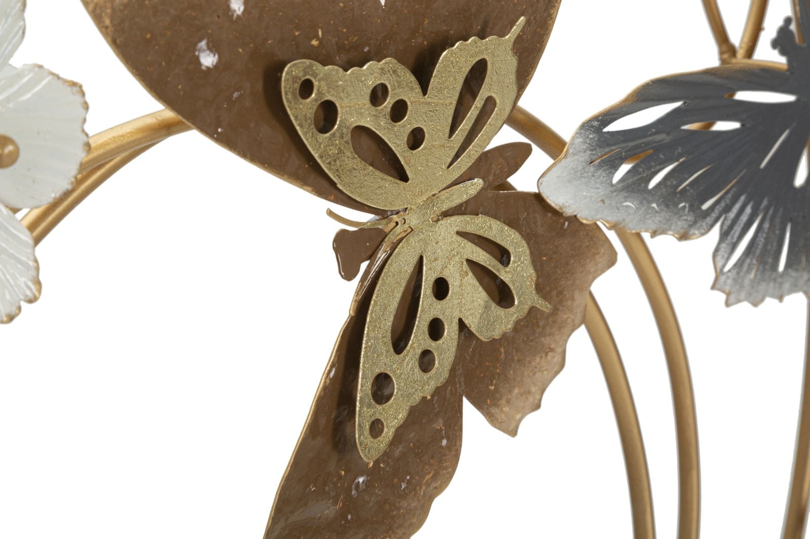 Decoratiune de perete din metal, Delis Multicolor, l45,1xA5,1xH87,6 cm (2)