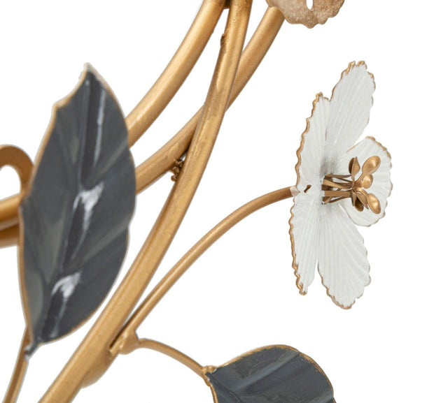 Decoratiune de perete din metal, Delis Multicolor, l45,1xA5,1xH87,6 cm (3)