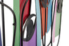 Decoratiune de perete din metal, Eyes -B- Multicolor, l120xA2xH72 cm (3)