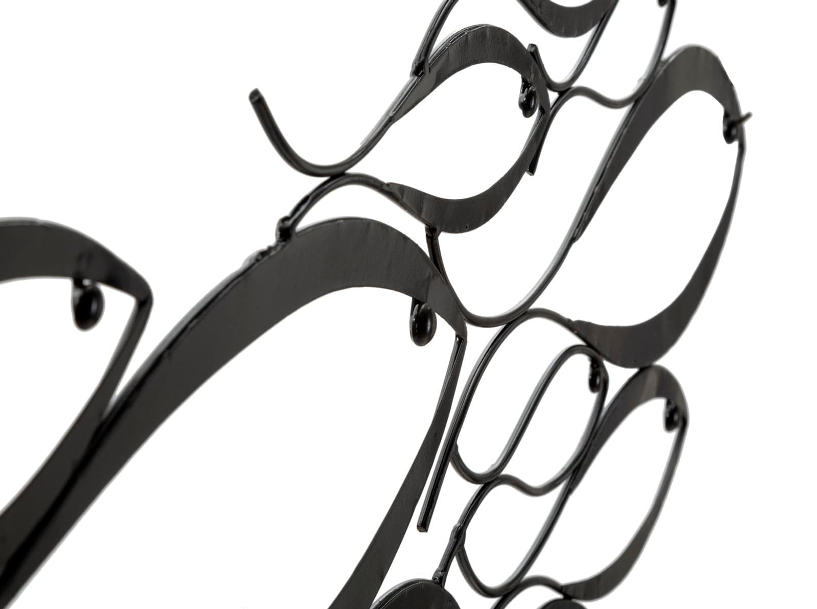 Decoratiune de perete din metal, Fishy Multicolor, l100xA1xH35 cm (2)