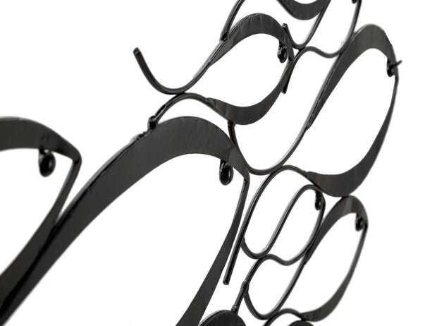 Decoratiune de perete din metal, Fishy Multicolor, l100xA1xH35 cm (2)