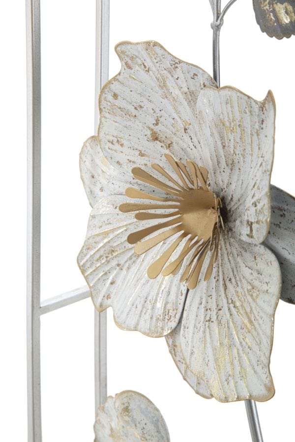 Decoratiune de perete din metal, Flix Multicolor, l50xA5,5xH90,5 cm (3)