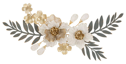 Decoratiune de perete din metal, Greak Multicolor, l90,2xA7,6xH41,9 cm