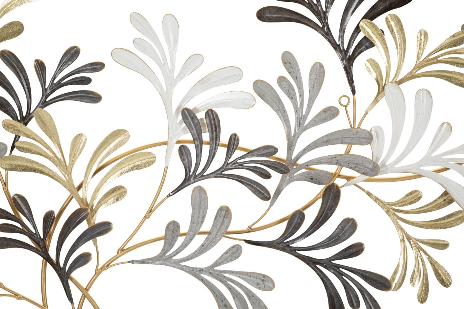 Decoratiune de perete din metal, Lixy Multicolor, l130,8xA7,6xH70,5 cm (1)