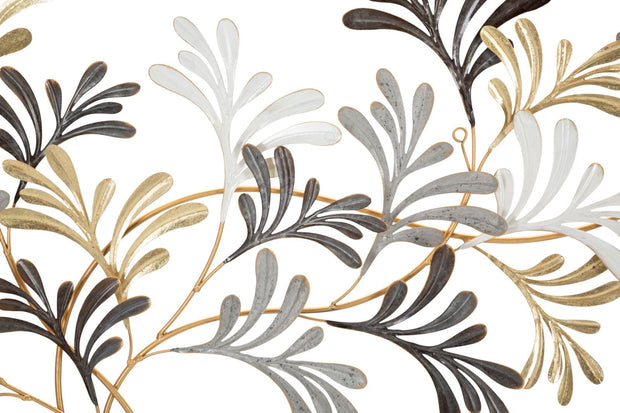 Decoratiune de perete din metal, Lixy Multicolor, l130,8xA7,6xH70,5 cm (1)