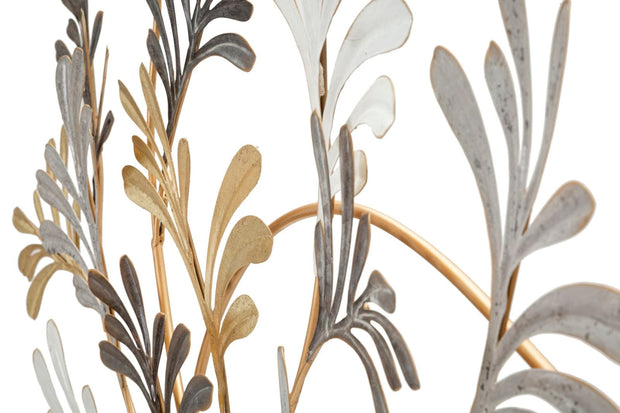Decoratiune de perete din metal, Lixy Multicolor, l130,8xA7,6xH70,5 cm (3)