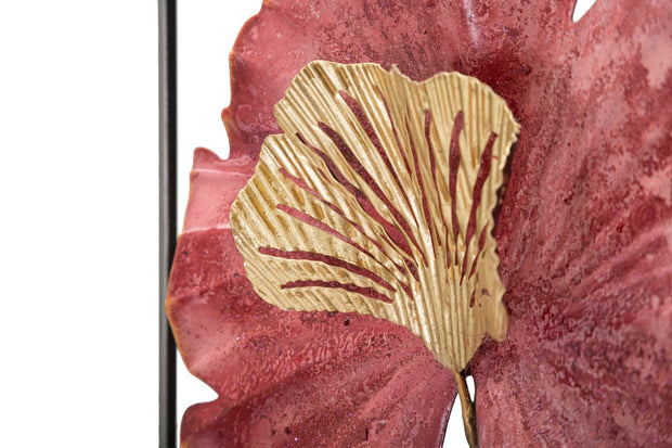 Decoratiune de perete din metal, Lobo Multicolor, l28,6xA4,4xH74,3 cm (3)