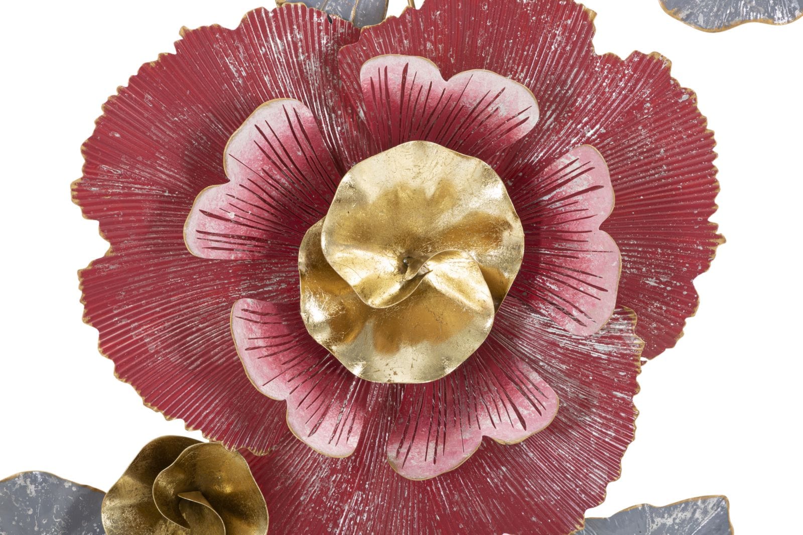 Decoratiune de perete din metal, Lovi Multicolor, l61,6xA9,5xH111,8 cm (1)