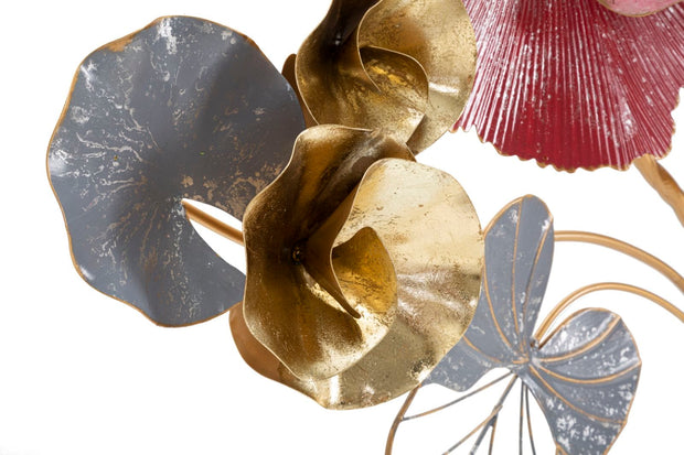 Decoratiune de perete din metal, Lovi Multicolor, l61,6xA9,5xH111,8 cm (2)