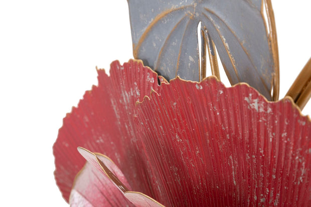 Decoratiune de perete din metal, Lovi Multicolor, l61,6xA9,5xH111,8 cm (3)