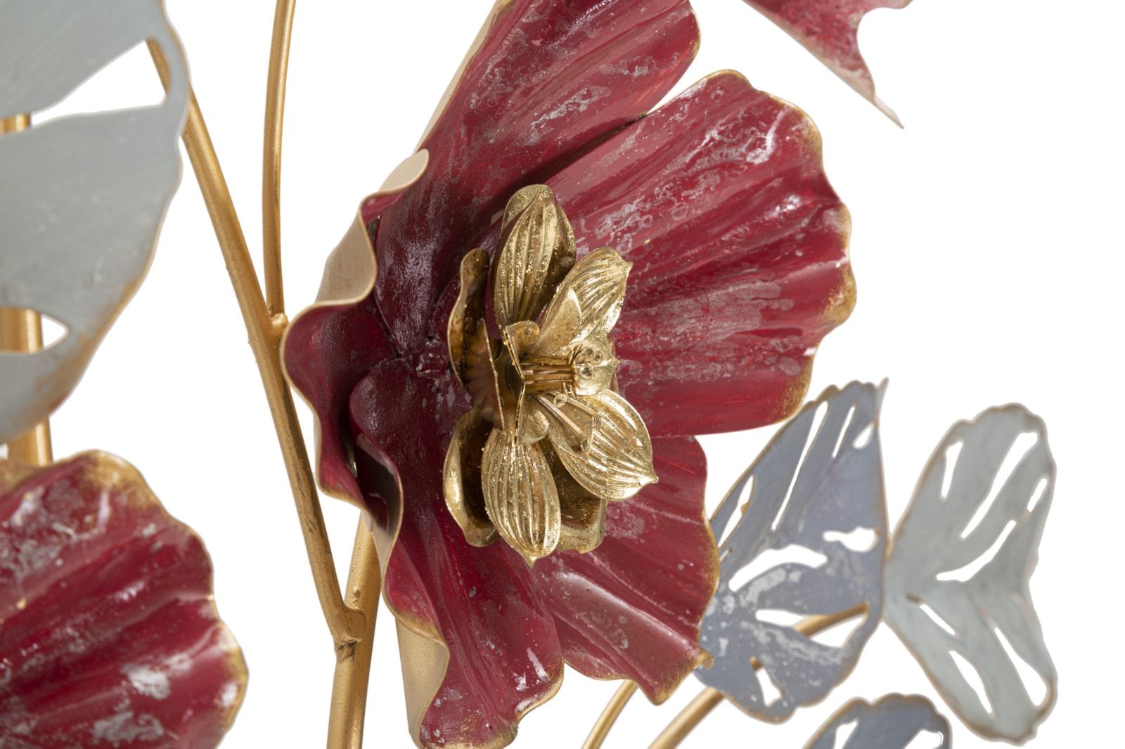 Decoratiune de perete din metal, Lovis Multicolor, l68,6xA7,6xH98,4 cm (2)