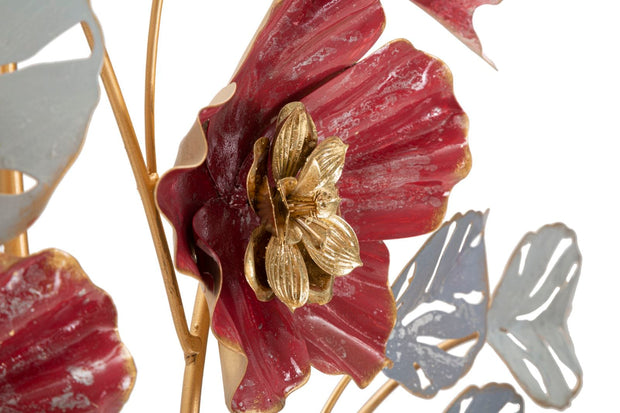 Decoratiune de perete din metal, Lovis Multicolor, l68,6xA7,6xH98,4 cm (2)