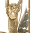 Decoratiune de perete din metal, Monkey Multicolor, l28,6xA3,8xH74,3 cm (2)