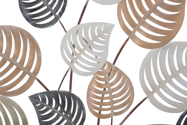 Decoratiune de perete din metal, Otip -B- Multicolor, l81xA5xH100 cm (1)