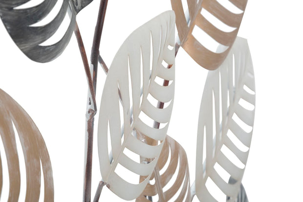 Decoratiune de perete din metal, Otip -B- Multicolor, l81xA5xH100 cm (2)