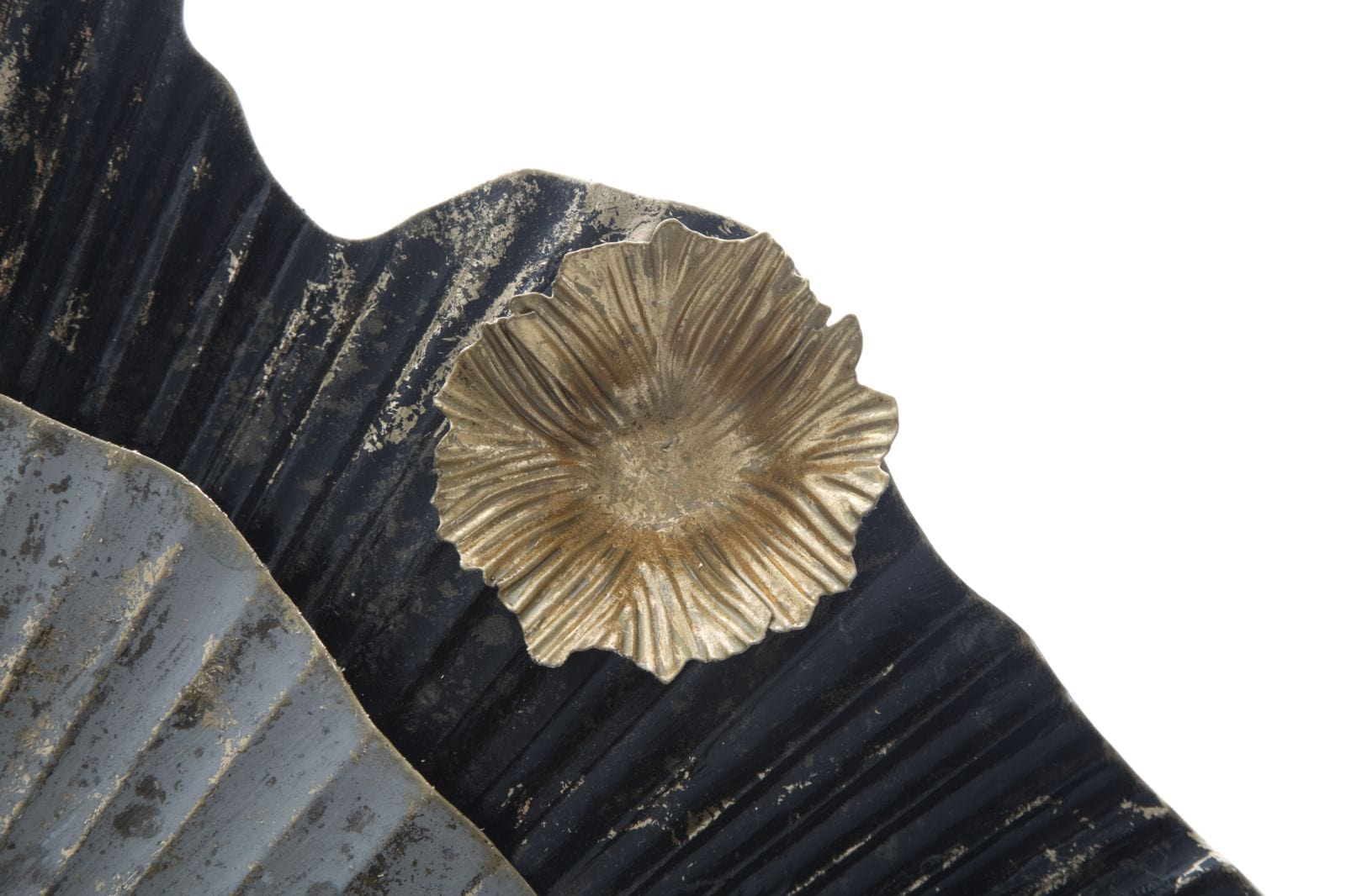 Decoratiune de perete din metal, Otos Multicolor, l100xA8xH80 cm (4)